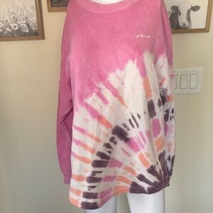 Victoria's Secret Pink Tie Dye Sweatshirt